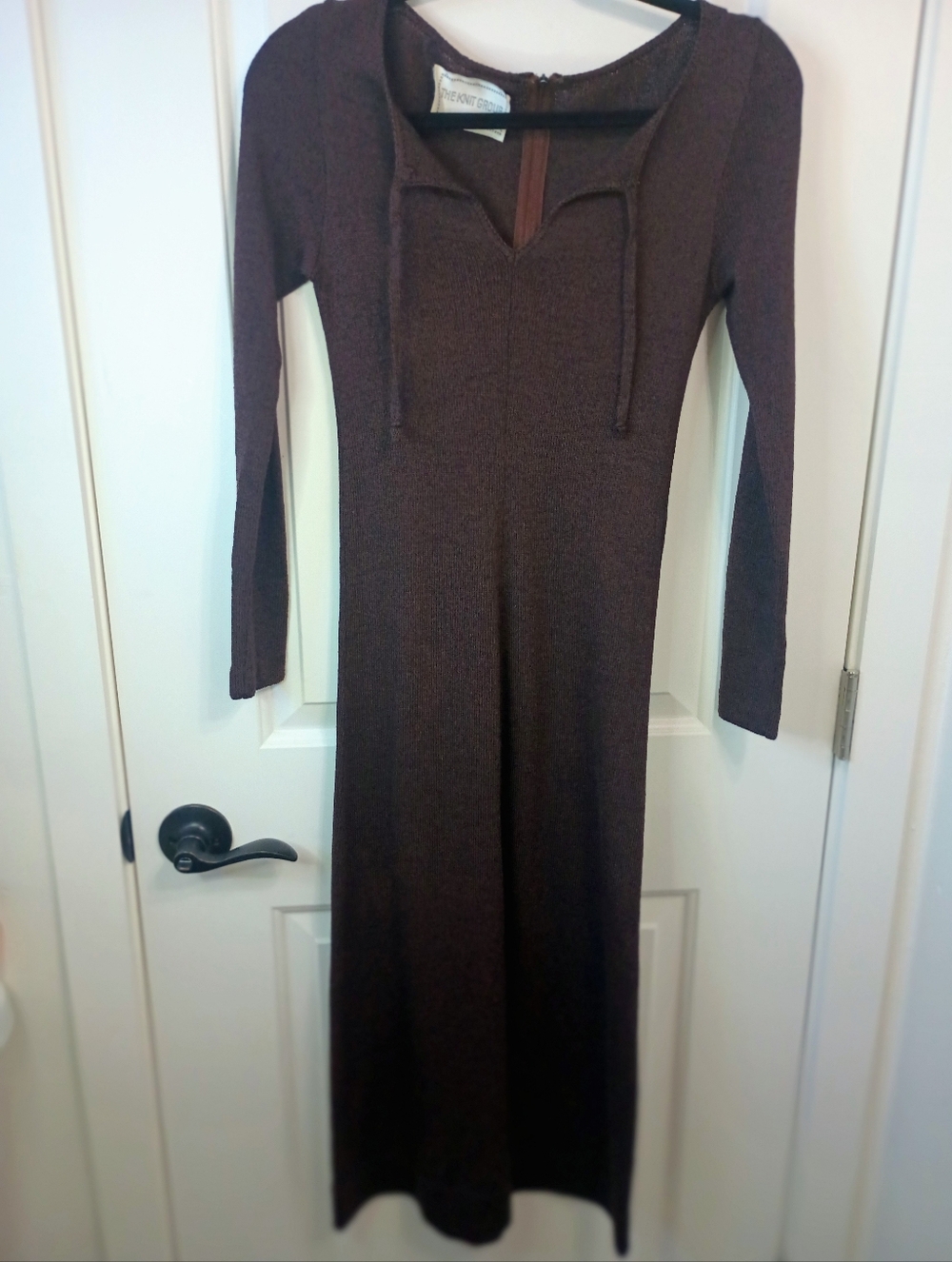 Eysen Brown Knit Sweater